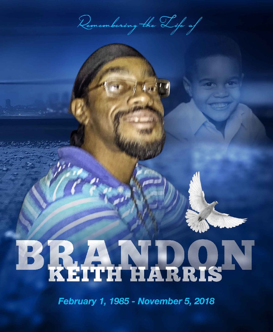 Brandon Keith Harris 2-2-1985 11-5-2018