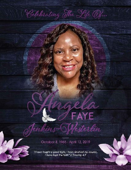 Angela Faye Jenkins 1965-2019