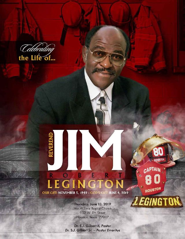 Jim Legington 1949-2019