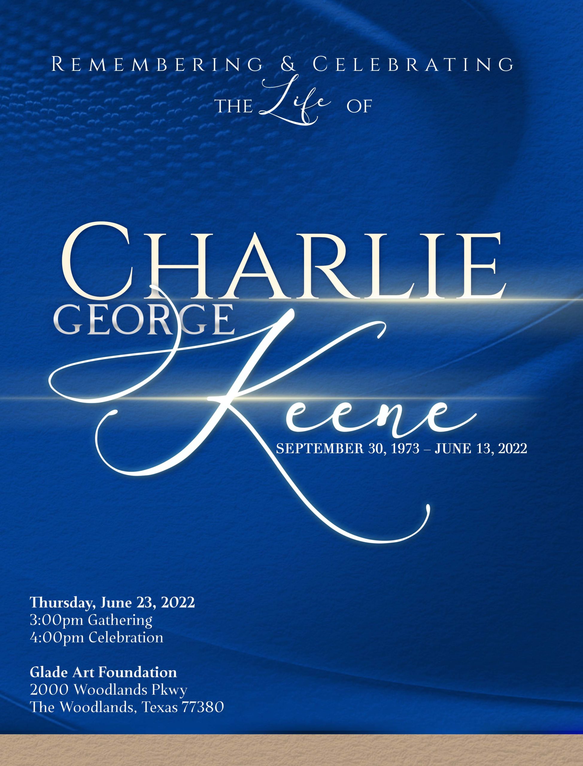 Charlie George Keene 1973 – 2022