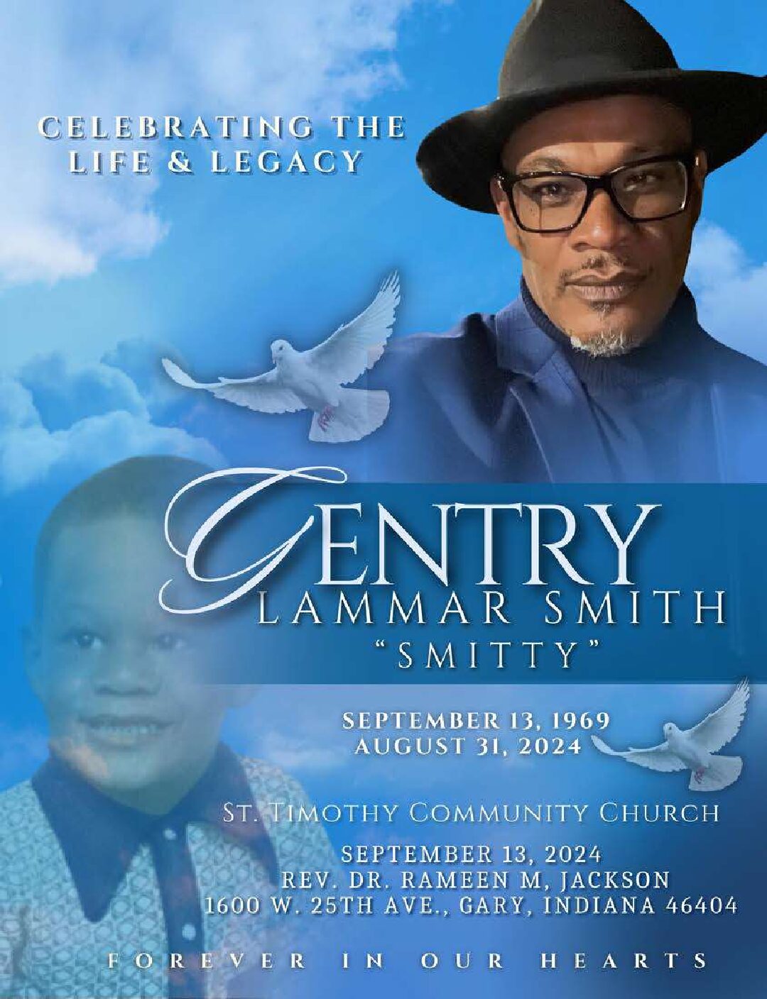 Gentry Lammar Smith 1969 – 2024