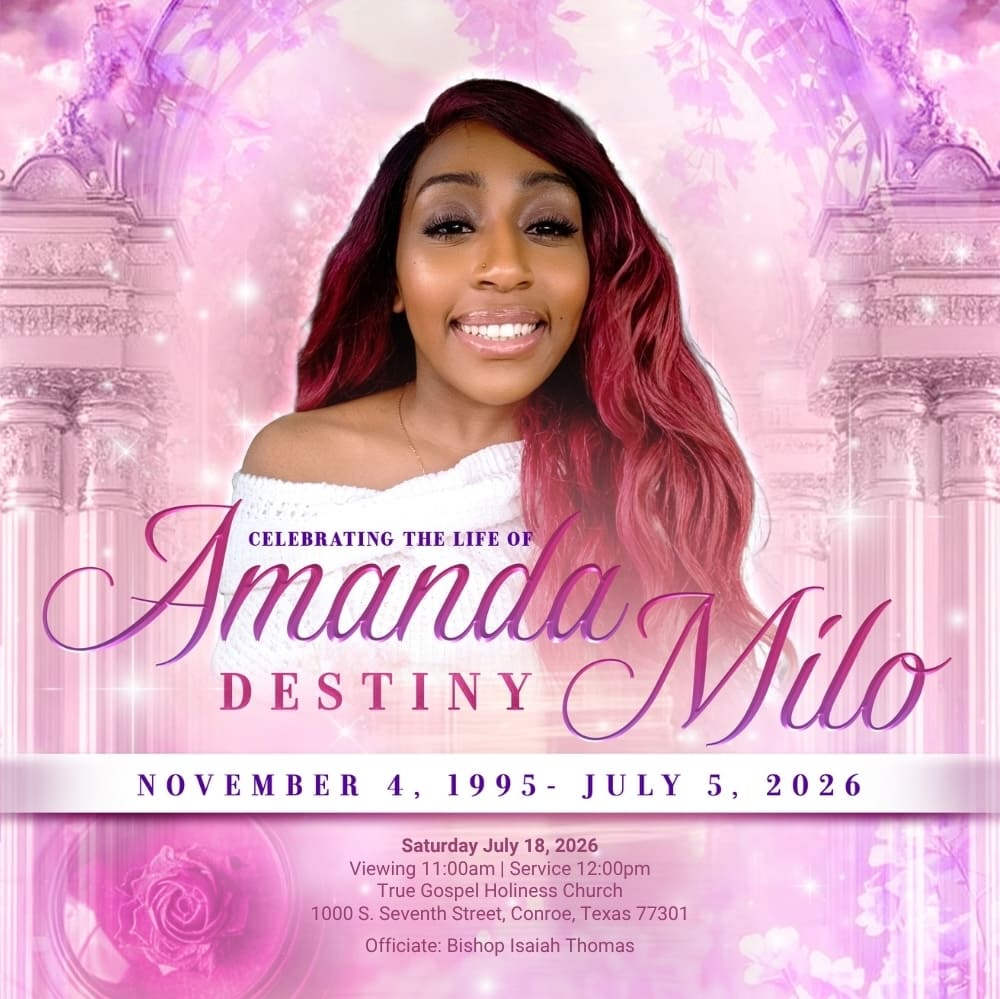 Amanda Destiny Milo 1995 – 2026